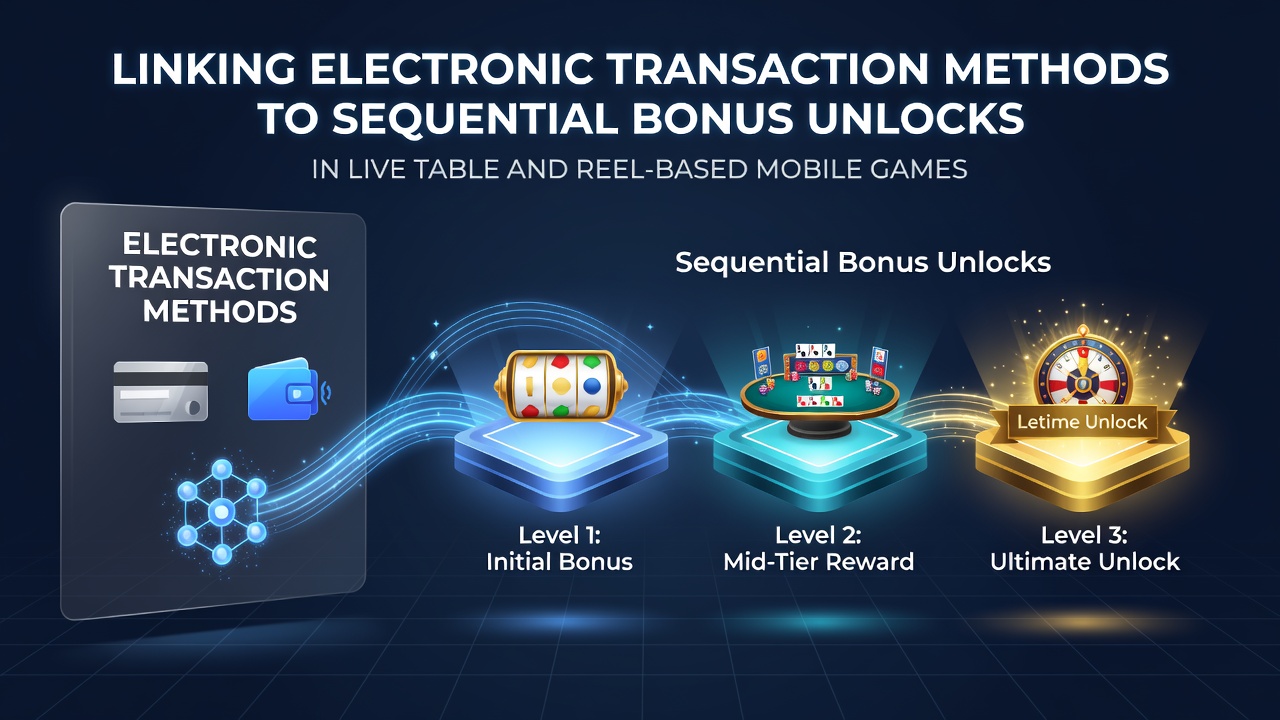 Mobile device displaying integrated payment and bonus unlock interface for live table and reel games