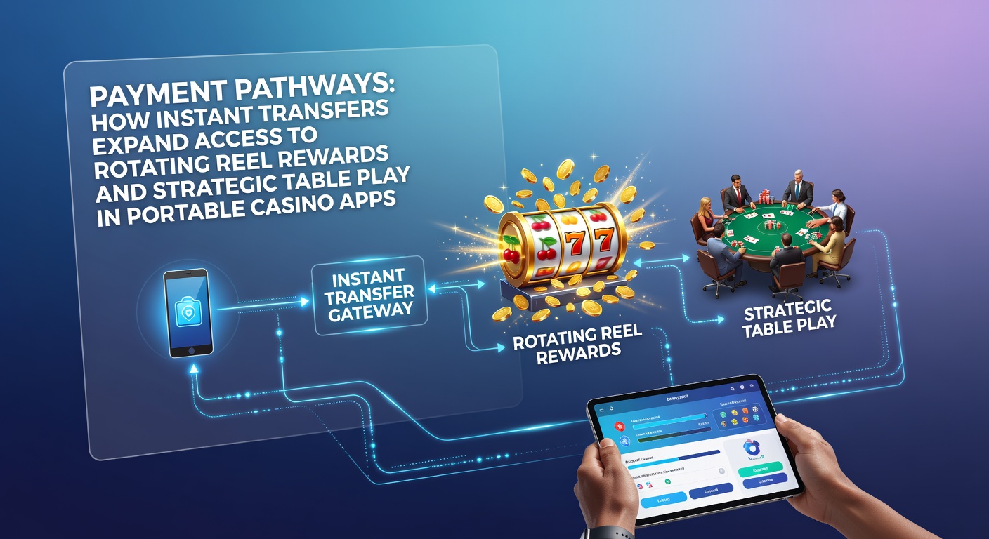 Mobile casino app interface showing instant transfer options between slot reels and blackjack tables