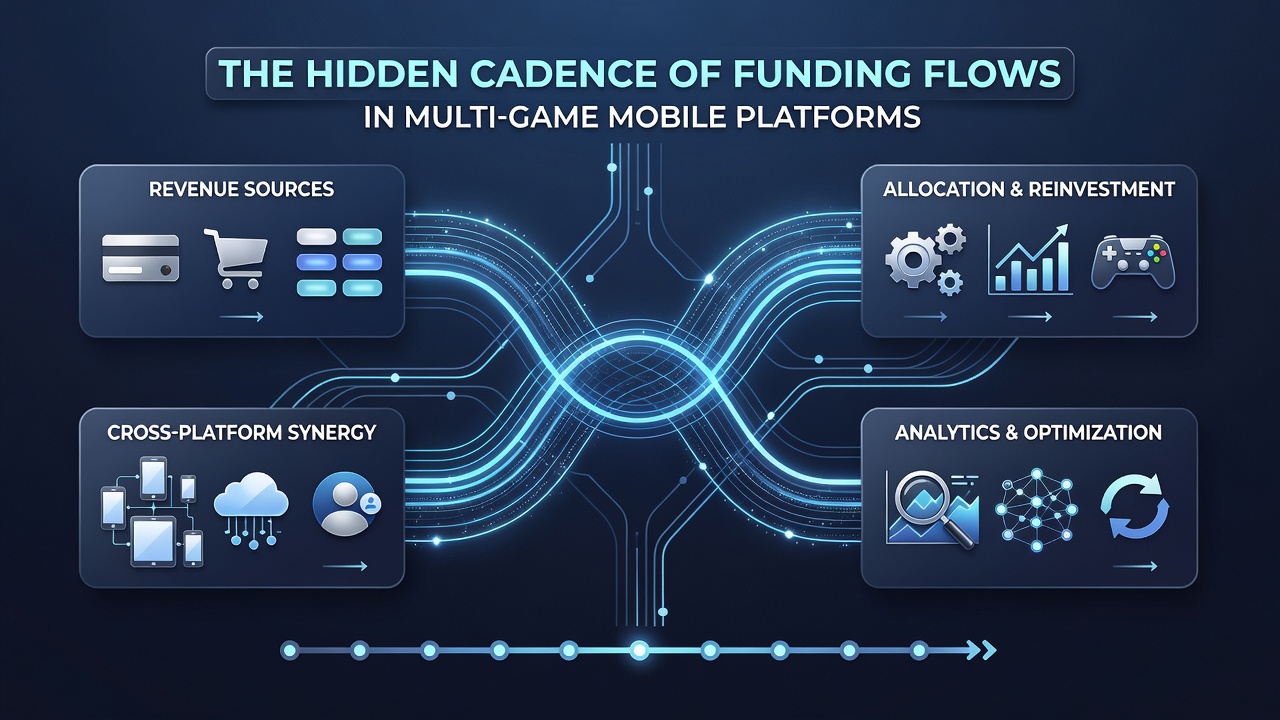 Analytics dashboard illustrating funding allocation sequences between reel-based games and live dealer tables