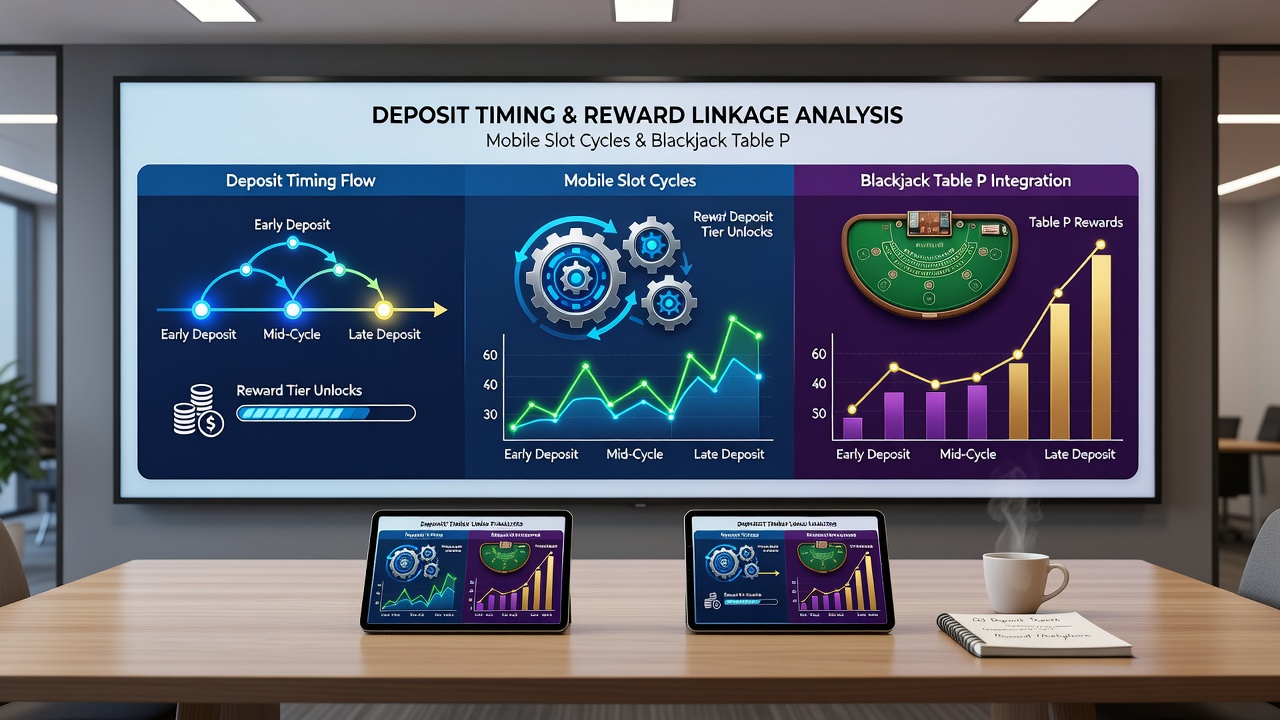Live blackjack table interface on mobile with timing overlays showing deposit synchronization to dealer resets